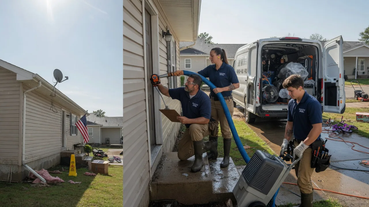 Ceiling Water Damage Restoration in Berkey, OH near me